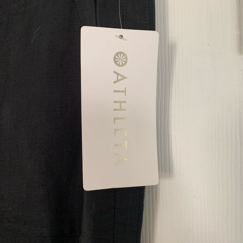 Athleta linen pants, sz 10p NWT